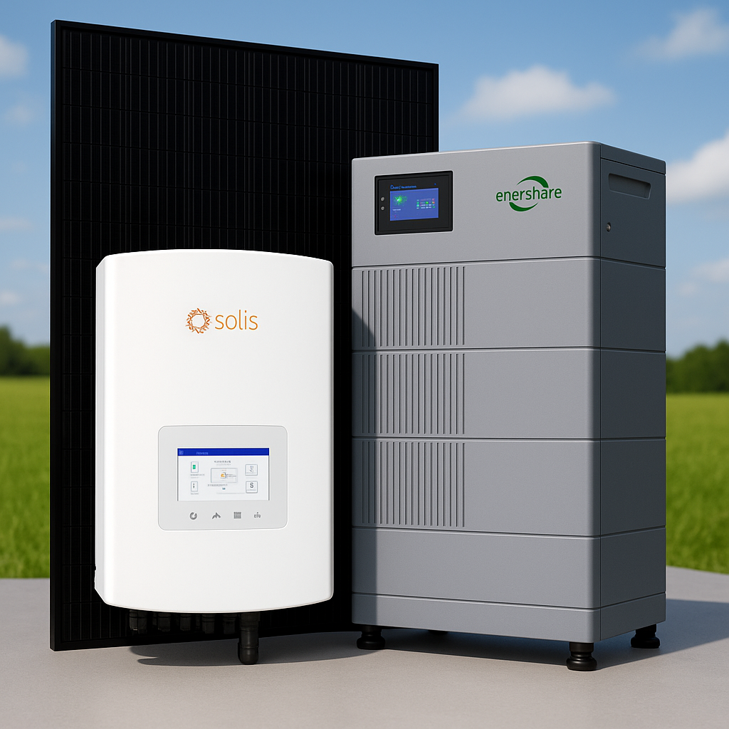 Saulės elektrinės komplekto pasiūlymas