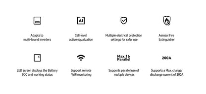 Enershare Active16 16.08 kWh kaupiklis akumuliatorius baterija