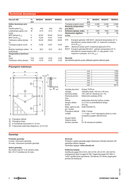 Viessmann 450W Saulės Modulis